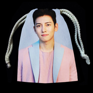 กระเป๋าผ้าแบบรูด ถุงหูรูด กระเป๋าดินสอ จีชางอุค Ji Chang Wook ศิลปินเกาหลี