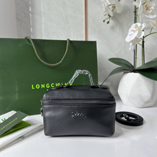 Longchamp Cuir Vanity xs noir