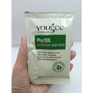 Yougee phytoil nutrition hair mask ยูจี ไฟทอยล์ นิวทริชั่น แฮร์มาร์ค 30 มล. (ซอง)