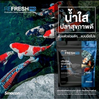 จุลินทรีย์ สำหรับ ปลา refresh pro&amp; bb clear กำจัดน้ำเสีย ปรับสภาพน้ำ