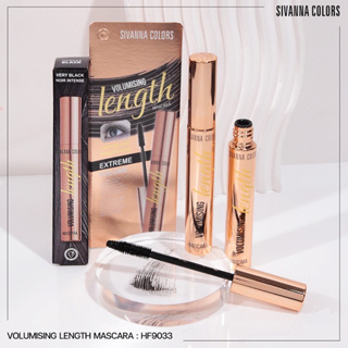 HF9033 ซีเวนน่า คัลเลอร์ส วอลลุ่มไมซิ่ง เลงธ์ มาสคาร่า SIVANNA COLORS VOLUMISING LENGTH MASCARA