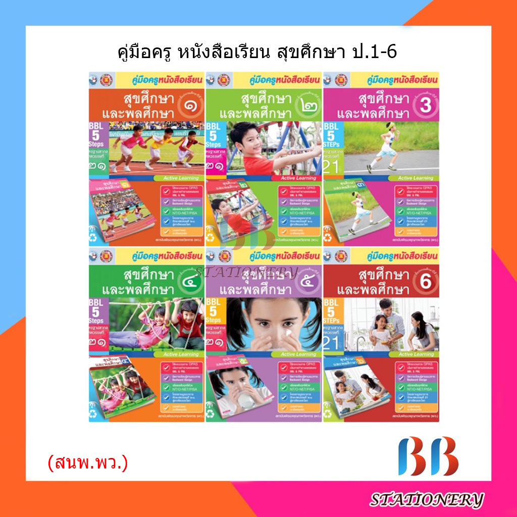 คู่มือครูหนังสือเรียน-สุขศึกษา-ป-1-6-พว