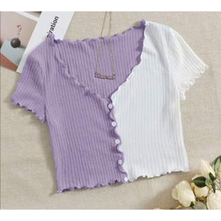 +MIMI🦋สาวอวบ​ อก36-38นิ้ว​ เสื้อครอป​ เสื้อครอปไหมพรม​ เสื้อครอปสาวอวบ เสื้อสายเดี่ยว**สินค้าพร้อมส่ง​เสื้อShein**