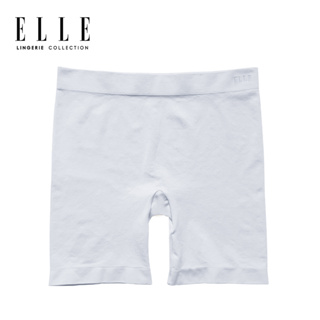 ELLE Lingerie I Panty กางเกงขาสั้นกันโป๊ผ้า Spendex I LP1102WH
