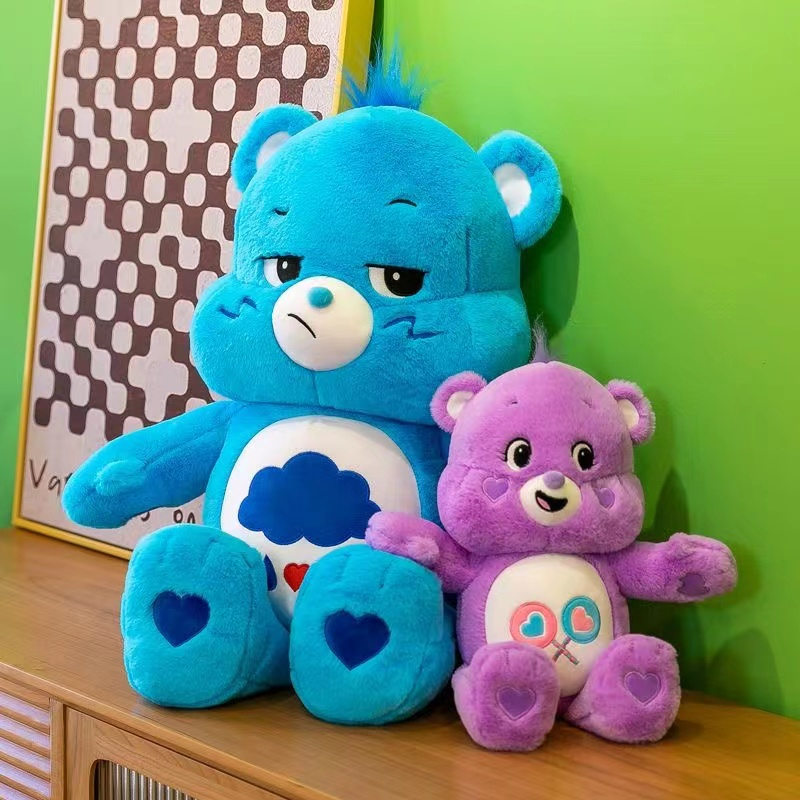 ตุ๊กตา-care-bears-ขนาด-25-45-cm-ลิขสิทธิ์แท้-ตุ๊กตา-แคร์แบร์-ตุ๊กตาหมี-care-bear-funshine-bear-grumpy-bear-cheer-be