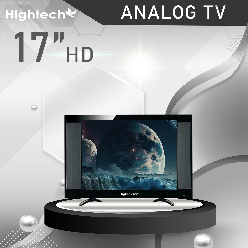 ภาพหน้าปกสินค้าทีวีจอแบน Hightech LED Analog TV ทีวี 19 นิ้ว ทีวี 17 นิ้ว จากร้าน kingk0ngshop บน Shopee