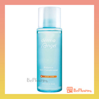 Sale!! [หมดอายุ 19/02/2024] Derma Angel Balance Skin Conditioner 200 ml เดอร์มาแองเจิ้ล โทนเนอร์ลดสิว DermaAngel