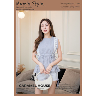 สินค้า เสื้อให้นม 💗ลด 60฿ ใส่โค้ด WHQQFJ💗 Caramel House เสื้อให้นม รุ่น Lace