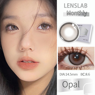 LENSLAB คอนแทคเลนส์สีน้ำตาล คอนแทคเลนส์รายเดือน ตาโต 14.5mm (1 pair) 1 monthly