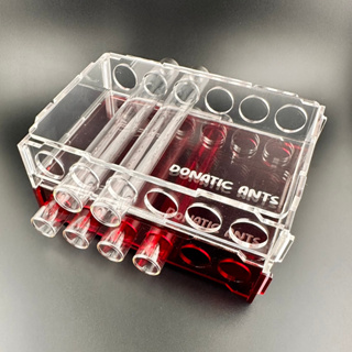 ชั้นวางหลอด 6ช่อง 1ชั้น สำหรับมด Test Tube Rack รุ่น DN1X6  (ประกอบเอง) - Donatic Ants