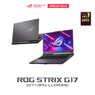 ASUS ROG Strix G17 (G713PU-LL043W) Gaming Laptop, 17.3” 240Hz WQHD, GeForce RTX 4050, AMD Ryzen 9 7845HX, 16GB DDR5, 1TB PCIe 4.0 SSD