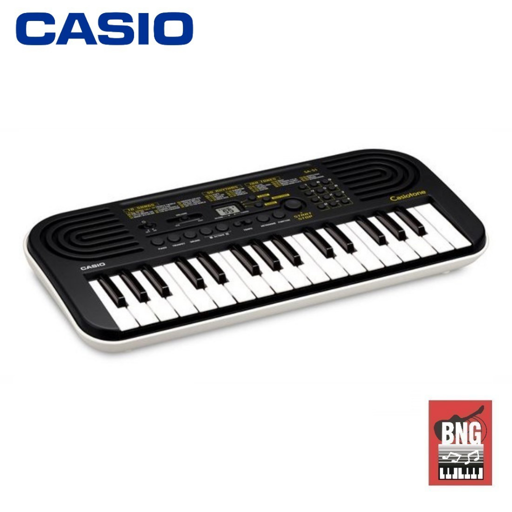 casio-sa-51-คีย์บอร์ด-32-คีย์-ขนาดพกพา-ใช้งานง่าย-ใส่ถ่านได้-พร้อมอะแดปเตอร์