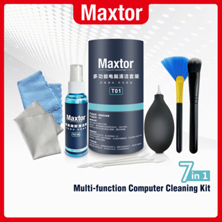 Maxtor 7Pcs/set ชุดทำความสะอาดจอ LCD TV แป้นพิมพ์คอมพิวเตอร์ Mobile หูฟังโทรศัพท์ม Cleaner Kit