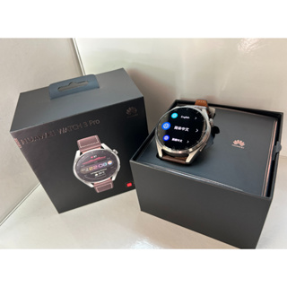 HUAWEI WATCH 3 PRO มือ 2 รองรับE-SIM สภาพสวยใช้งานน้อย เชื่อมต่อได้กับโทรศัพท์ทุกแบรนด์