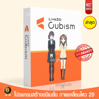 ภาพขนาดย่อของสินค้าLive2D Cubism Pro 4.2  Win Full Lifetime  with install vidro