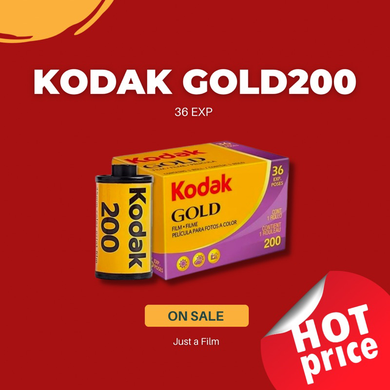 ราคาและรีวิวฟิล์มสี Kodak Gold200 ฟิล์ม 35mm ฟิล์มถ่ายรูป โกดัก (01/2025)