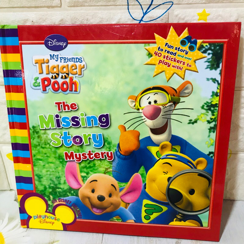 My Friends Tigger &amp;Pooh :The Missing Story Mystery ปกแข็ง-cb1 | Shopee ...