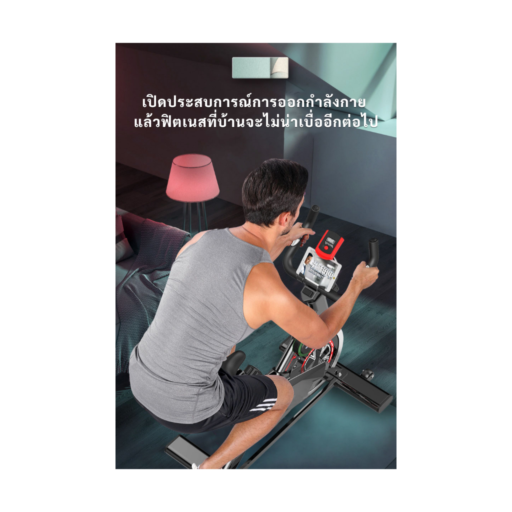 hot-slae-1699-จักรยานออกกำลังกาย-spin-bike-จักรยานฟิตเนส-จักรยานสายพาน-จักรยานฟิตเนส