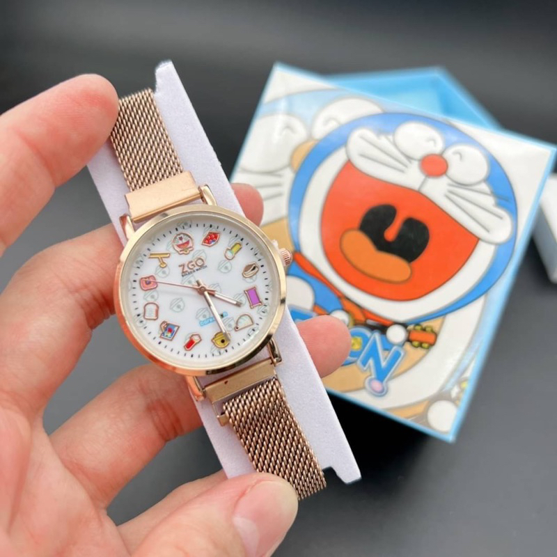 นาฬิกาโดเรม่อนพร้อมกล่องโดเรม่อน Doraemon Watch Shopee Thailand