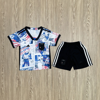 ชุดฟุตบอลเด็ก ทีมญี่ปุ่น Japan ได้ทั้งชุด (เสื้อ+กางเกง) เกรด AAA