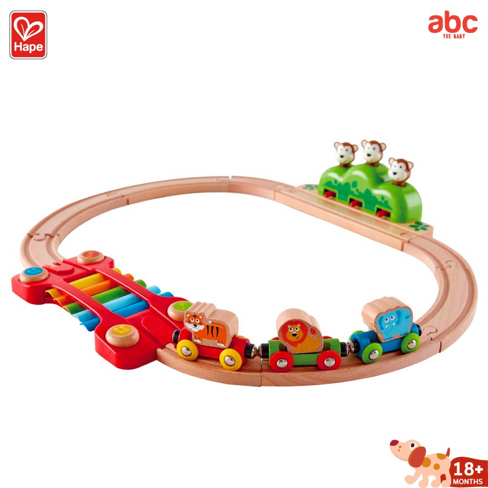 hape-ของเล่นไม้-ชุดรถไฟดนตรีและลิงจ๋อ-music-and-monkey-railway-ของเล่นเสริมพัฒนาการ-18-เดือน-ขึ้นไป