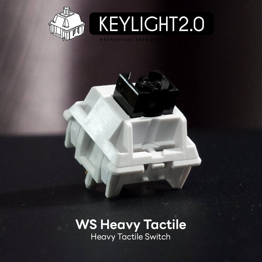 ภาพสินค้าWS Switch Series By Wuque Studio  Factory Lube สวิตช์คีย์บอร์ด (1 ตัว) จากร้าน keylight2.0 บน Shopee ภาพที่ 2
