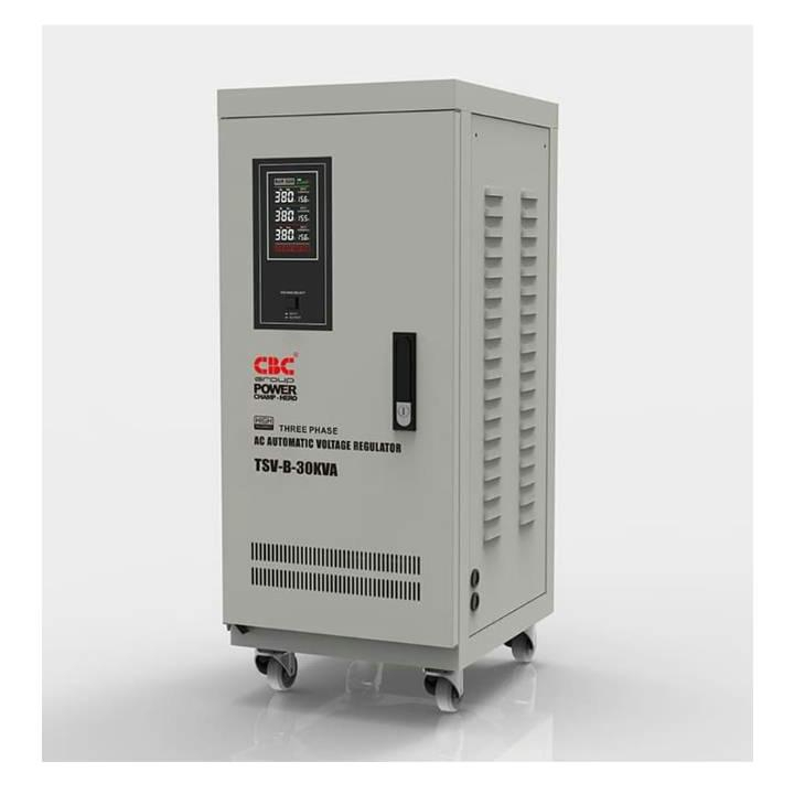 cbc-รุ่น-tsv-b-30kva-หม้อเพิ่มไฟ-อัตโนมัติ-6000วัตต์-เฟส-บ้านอยู่อาศัย-5-คน-สินค้าใหม่แกะกล่องทุกชิ้นรับรองของแท้100