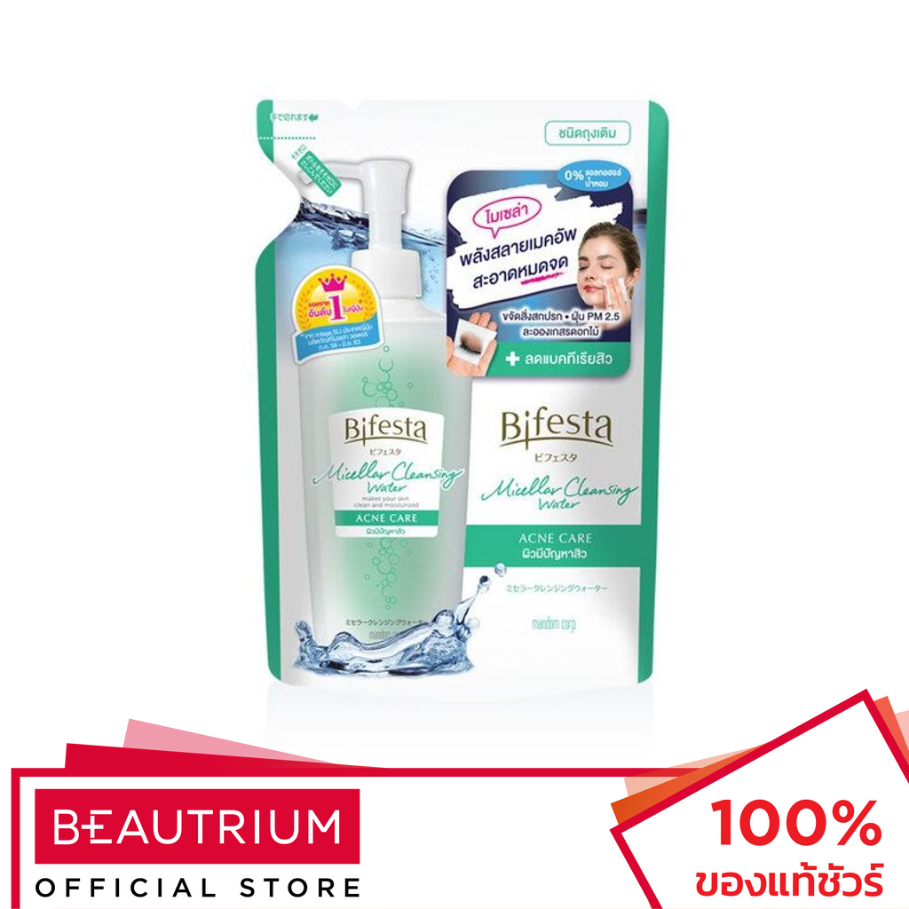 bifesta-micellar-cleansing-water-acne-care-refill-ที่เช็ดเครื่องสำอาง-360ml