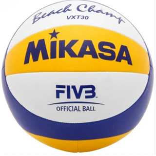 ภาพขนาดย่อของภาพหน้าปกสินค้าลูกวอลเลย์บอล วอลเลย์บอลชายหาด Mikasa รุ่น VXT30 จากร้าน double_k_sport บน Shopee