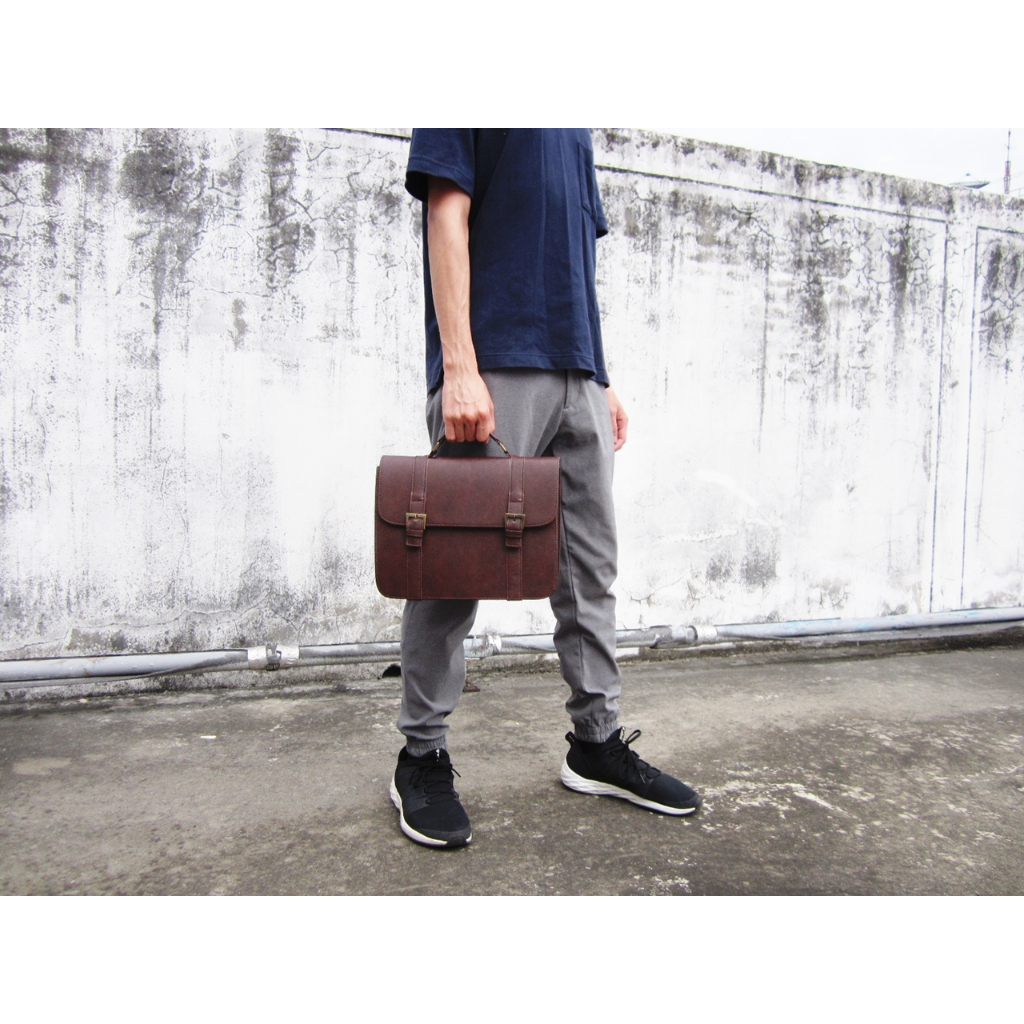 heaper-business-กระเป๋าหนัง-pu-กระเป๋าเอกสาร-สะพายข้าง-messenger-bag