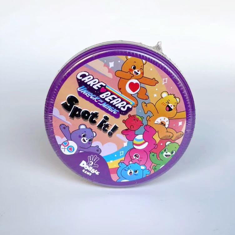ภาพหน้าปกสินค้าพร้อมส่ง Dobble game Spot It เกมจับคู่ care bear การ์ดแคร์แบร์ แข่งความเร็ว บอร์ดเกม ฝึกสมอง เกมการ์ด เกมกระดาน จากร้าน toyskart บน Shopee