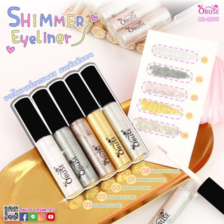 ภาพหน้าปกสินค้าOBUSE EYELINER SHIMMER โอบิวซ์ อายไลนเนอร์เนื้อวิ้ง OB-1100 ที่เกี่ยวข้อง