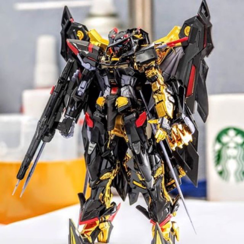 rg-gundam-astray-gold-frame-amatsu-mina-special-coating-ของใหม่ในชีล