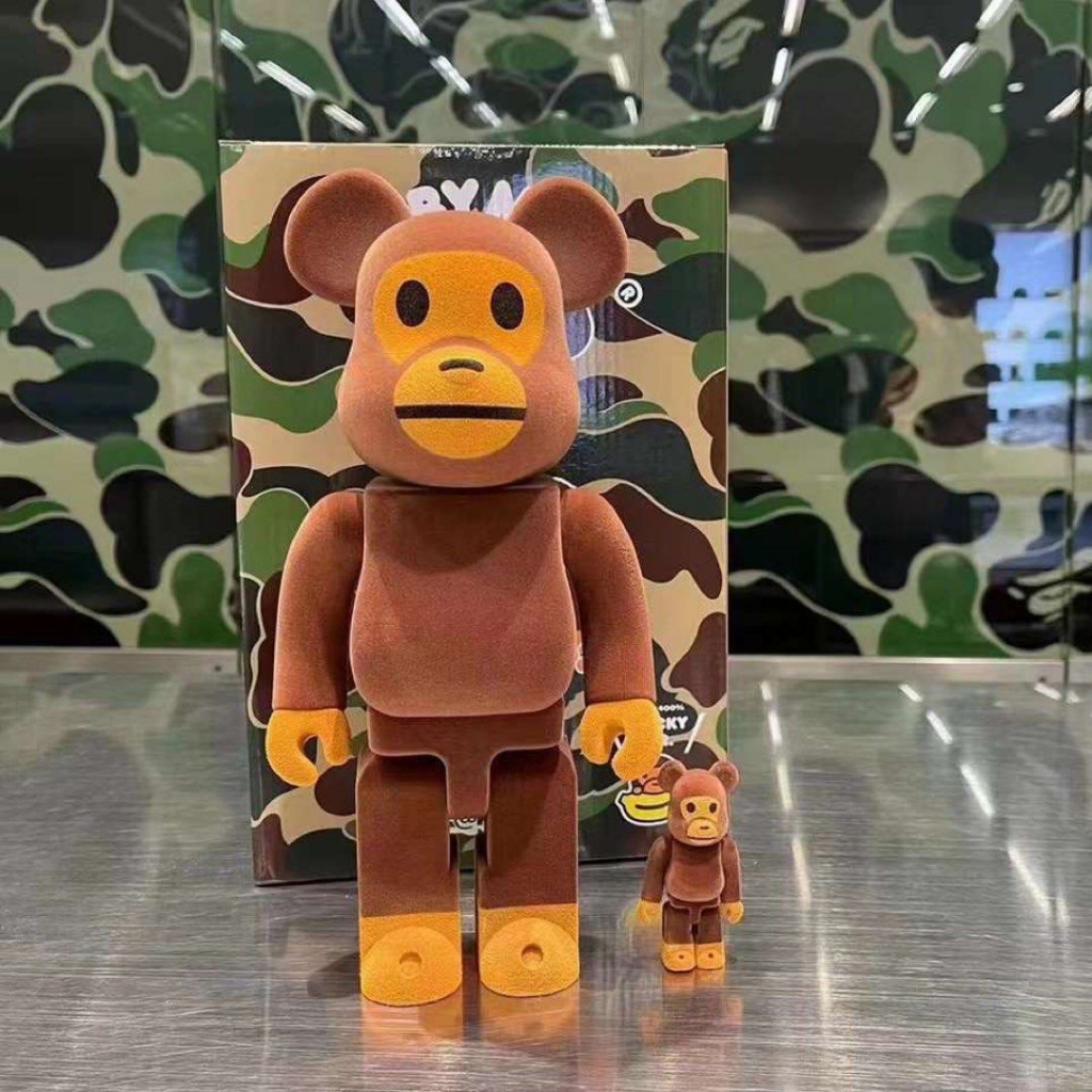 ของแท้) Bearbrick Baby Milo(r) Flocky Ver. 400+100% แบร์บริค