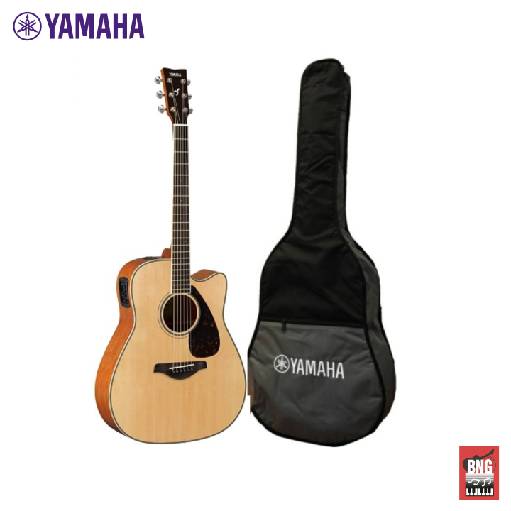 yamaha-fgx800c-กีตาร์โปร่งไฟฟ้า-ยามาฮ่า-ไม้แท้-เสียงดี-มาพร้อมภาคไฟฟ้า-แถมกระเป๋า-yamaha