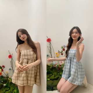 🔥ใส่โค้ด 3PCSAUG ลด 75.- บาท 3pcs.basket Jane mini dress มินิเดรส