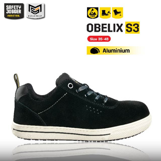 สินค้า [ของแท้พร้อมส่ง] Safety Jogger รุ่น OBELIX S3 รองเท้าเซฟตี้หุ้มส้น หัวอลูมิเนียม