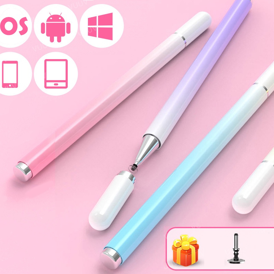 ภาพหน้าปกสินค้าปากกาสไตลัส สำหรับหน้าจอสัมผัส for pad และระบบ Android ปากกาสไตลัส สัมผัสหน้าจอ สำหรับสมาร์ทโฟน แท็บเล็ต