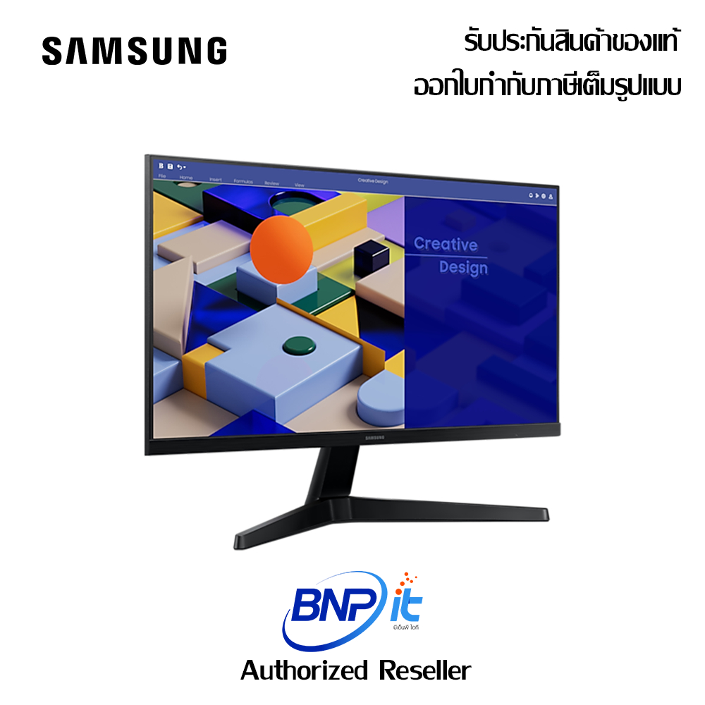 samsung-essential-monitor-s3-borderless-designed-size-27-inch-ls27c310eaexxt-inch-รับประกันสินค้า-3-ปี