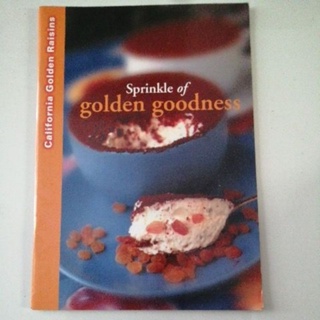 california golden raisins book sprinkle of golden goodness