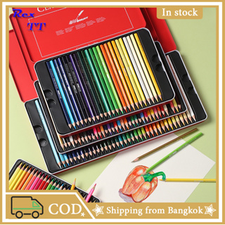 Giorgione 48/72/120 Color Professional Oil Painting Colored Pencil Set Artist Sketch Drawing Wood Color Pencil School Ar