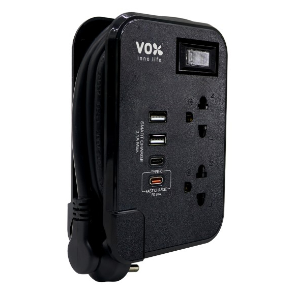 vox-nova-travel-series-ปลั๊กไฟมอก-รุ่น-tspd-212c-fastcharge