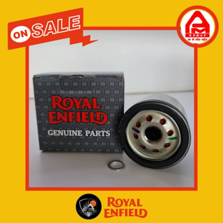 กรองเครื่อง แท้ กรองน้ำมันเครื่อง Royal Enfield รุ่น Interceptor 650/Continental 650