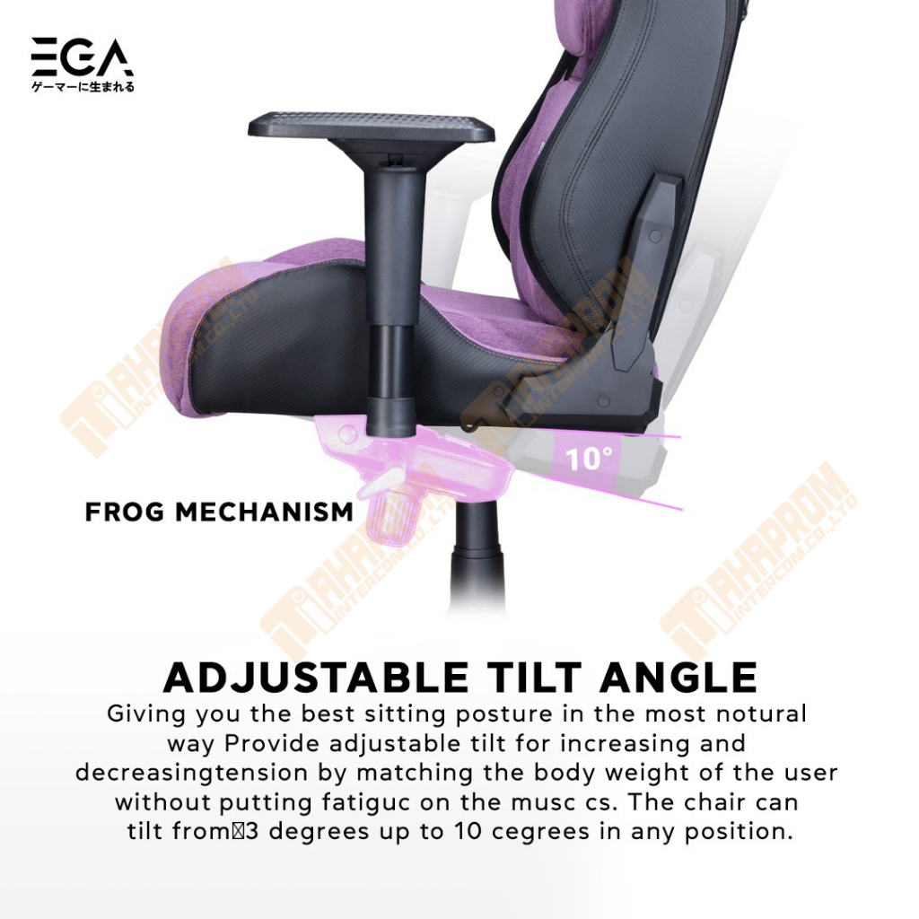 เก้าอี้เกมมิ้ง EGA รุ่น Type-G8 [ EGA Gaming Chair ] ประกันสินค้า 2 ปี ...