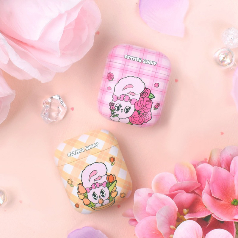 พรีออเดอร์-esther-bunny-floral-airpods-1-2-case