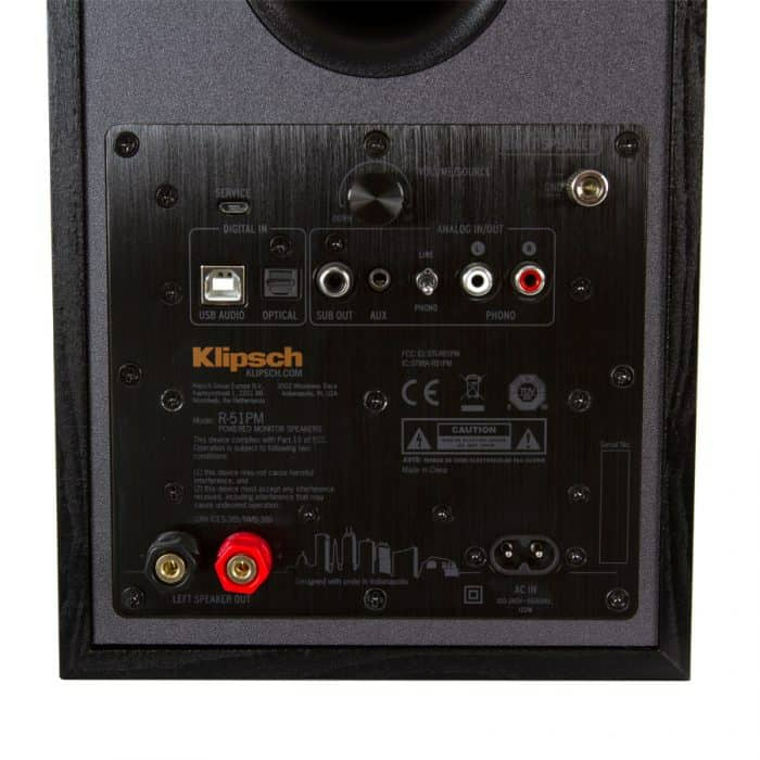 klipsch-r-41pm-ลำโพงแอคทีฟ-2-0-ลำโพงวางหิ้ง-ลำโพงตั้งโต๊ะ-at-prosound