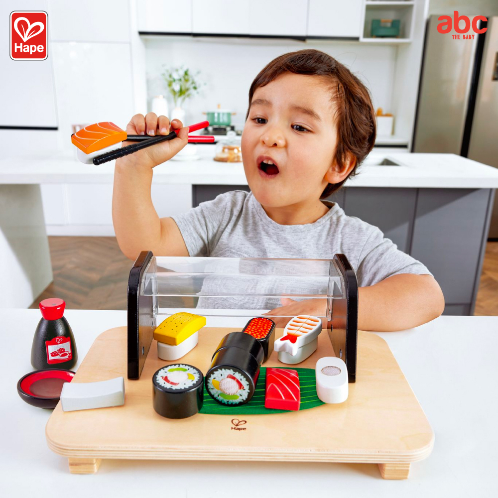 hape-ของเล่นไม้-ของเล่นทำอาหาร-เซตซูชิสดใหม่-sushi-time-ของเล่นเสริมพัฒนาการ-3-ขวบ-ขึ้นไป