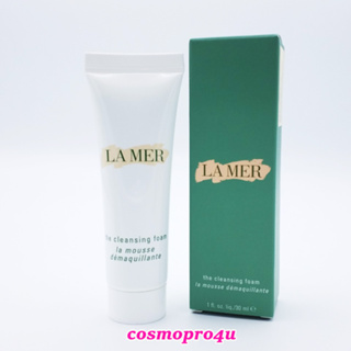 โฟม ลาแมร์ LA MER The Cleansing Foam 30ml เคาน์เตอร์ มีฉลากไทย ลาแมร์ เดอะเคล็นซิ่งโฟม