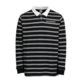 เสื้อแขนยาว Independent Bauhaus Stripe Polo Crew