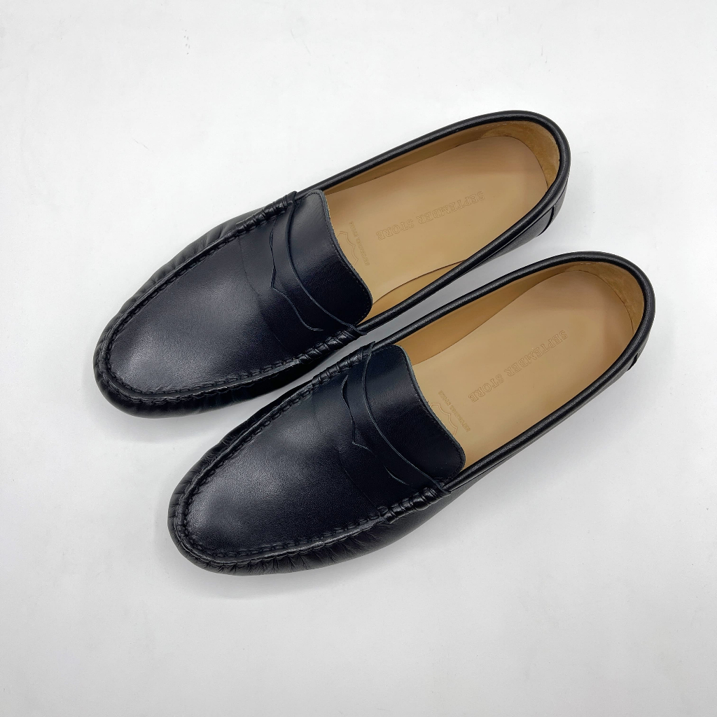 SEPTEMBER STORE - Flat Loafer Black | Shopee Thailand
